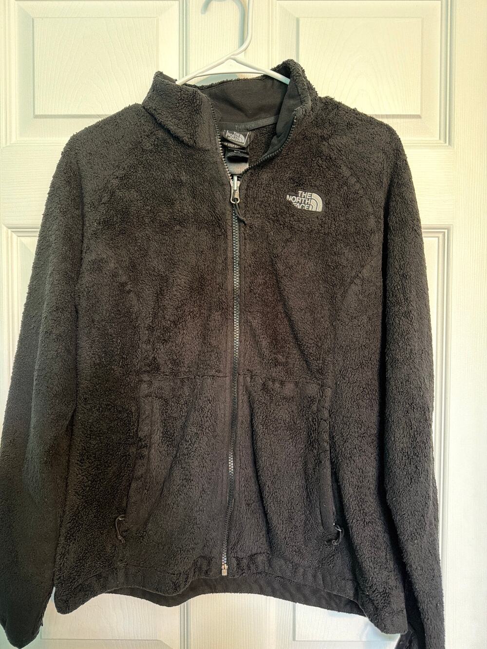 Women’s Medium black The North Face zip up jacket